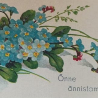 Väike postkaart "Õnne õnnistamise päevaks!"