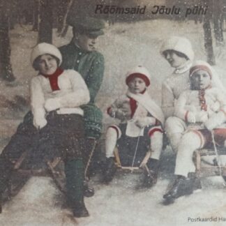 Postkaart "Rõõmsaid Jõulu pühi"